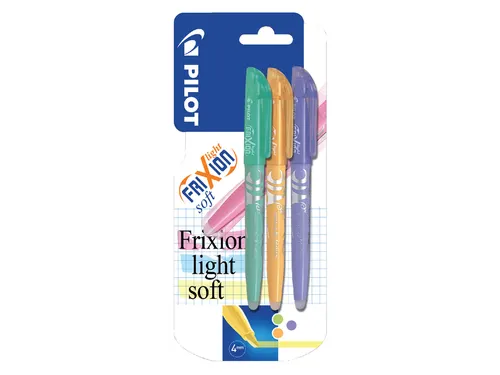 Markeerstift Pilot Frixion Light Soft Medium Violet Oranje Groen