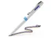 Balpen Schneider Take 4 wit/licht blauw