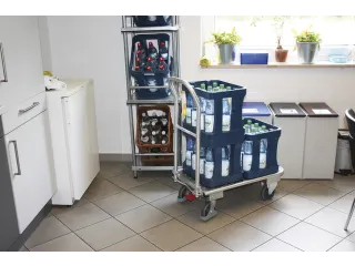 Platformwagen Aluminium Vouwbaar 150kg Xb 900x600mm - 5