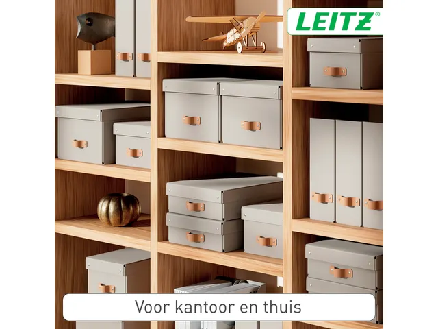Tijdschriftencassette Leitz Puro set van 2 beige