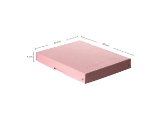 PureBox Pastell A4 rose 40mm - 3
