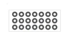 Einscan Hx/Freescan Referentiepunten (2040) 3Mm