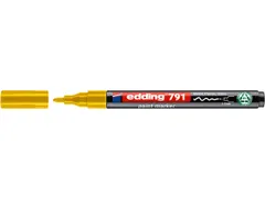 Paintmarker edding 791 PCR op alcoholbasis 1-2mm geel