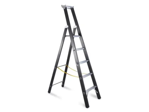 Zwaarlastladder Aluminium Boom L 2 15M 5Sporten Bordes H 1 33M
