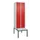 locker voor scheiding van kleding,HxBxD 2120x600x815mm,2vak