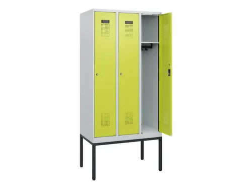 schoollocker,HxBxD 1950x900x500mm,3vak,vak B 300mm,cil.-slot