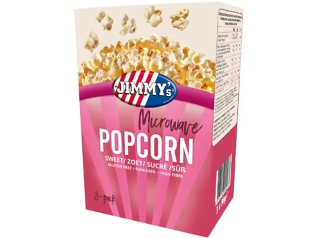 Popcorn Microwave, sucré, boîte de 3 x 90 g