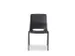 Chaise Coque plastique 4 pieds noir Assise PP Charbon
