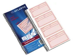 Snelmemo Djois Atlanta 74x125mm 160 notities in tweevoud wit