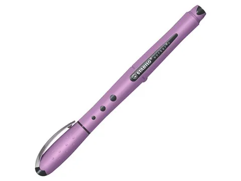 Rollerpen STABILO Worker+ Wildflower Grijsviolet medium