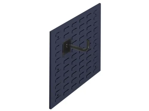 Gesleufde Plaat Staal Hxb 450x1500mm Liggend Ral 7015 Leigrijs