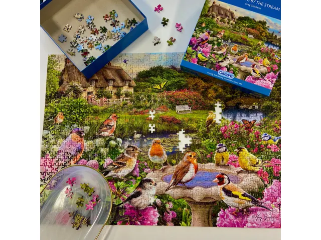 Gibsons Puzzel Birdsong by the Stream 1000 stukjes