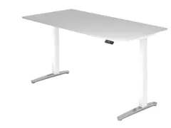bureau assis-debout à régl. de haut. élec. HxlxP 650-1290x2000x1000