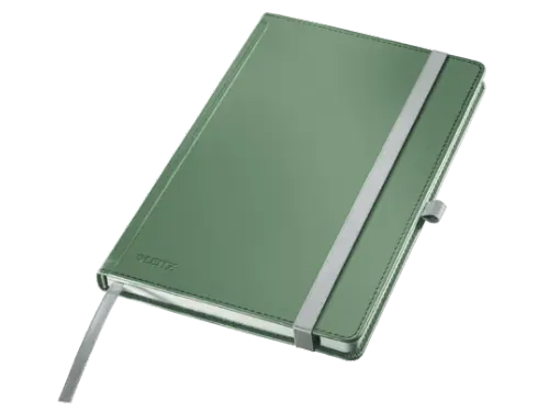 Notitieboek Leitz Style A5 lijn 160 pagina's groen