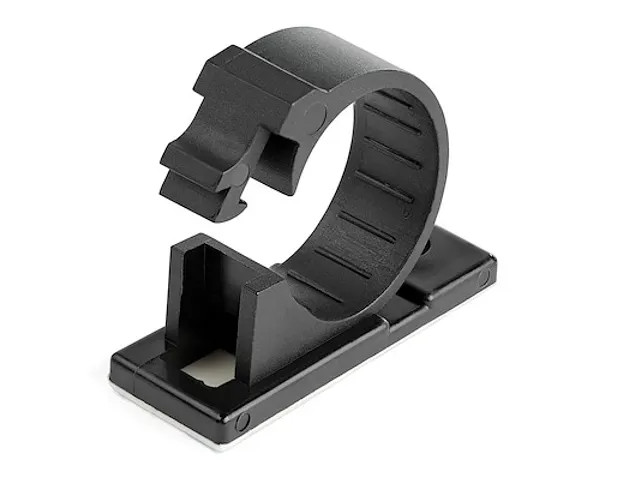 Zelfklevende Kabelmanagement Clips 17mm zwart 100 stuks