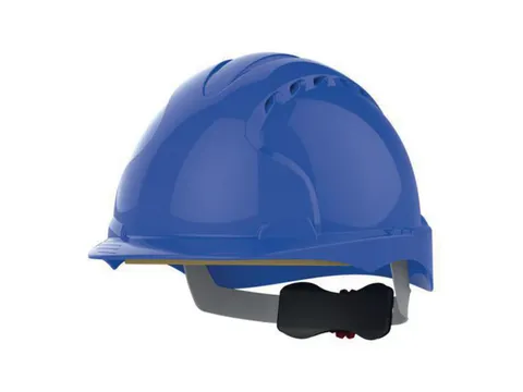 JSP EVO3 veiligheidshelm, blauw, geventileerd