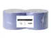 Poetspapier Rol Verlijmd Blauw 3-laags 2 Rol