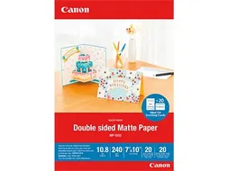 Canon MP-101D dubbelzijdig mat papier, 7 x 10 inch, 20 vel