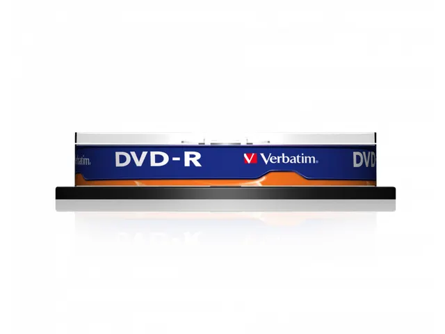 Verbatim 43523 DVD-R Matt Silver 10 Stuks