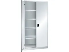 universele kast,HxBxD 1950x1000x580mm,4xStalen bodem,key lock,sokkel
