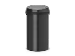 Brabantia Afvalbak Touch Bin 60 Liter Mat Zwart