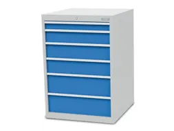 ladekast,HxBxD 1019x705x736mm,6lade(n),volledig uittrekbaar