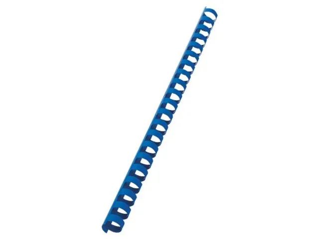 Bindrug GBC 16mm 21-rings A4 blauw 100stuks