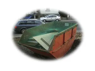 afdeknet,LxB 3500x2500mm,MW 45x45mm,bevestiging met elastiek,PP,groen - 4