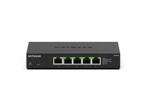 NETGEAR MS305E, Unmanaged, 2.5G Ethernet (100/1000/2500), Full duplex,