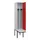 locker met bank,voor scheiding van kleding,HxBxD 2120x400x815mm,1vak