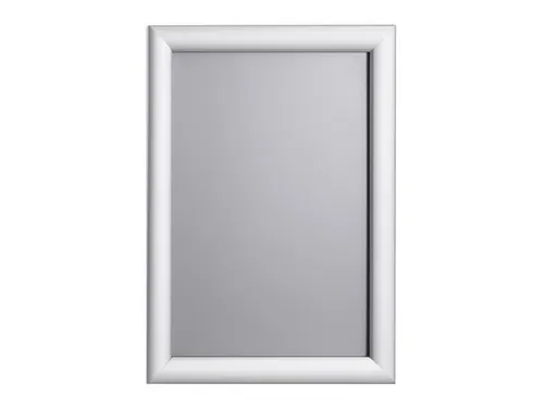 kliklijst A4 25mm zilver is een functionele wissellijst van aluminium.