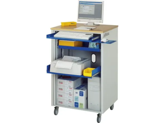 pc-kast,HxBxD 1100x720x660mm,stopcontactdoos m. schakelaar