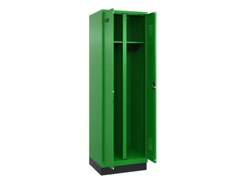 locker voor scheiding van kleding,HxBxD 1950x600x500mm,2vak