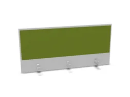 opzetpaneel bureau aanbouw achter MP-lichtgrijs BN7048-groen 1200mm