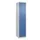 lockerkast,HxBxD 1850x400x500mm,1x3vakken,vak B 400mm,cil.-slot