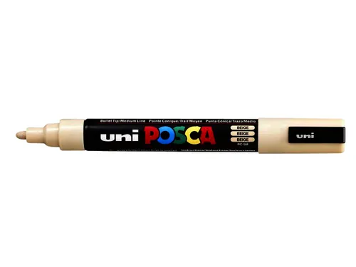 Verfstift Posca PC5M Medium Punt 1,8-2,5mm Beige