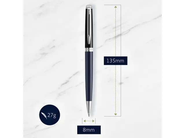Balpen Waterman Hémisphère Colour Blocking black en blue CT medium