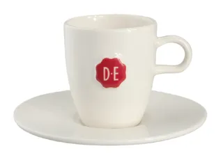 Kopje Douwe Egberts Lungo 180ml wit - 2