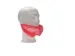 Masque à barbe PP non tissé Rouge 1 élastique 1000 pièces