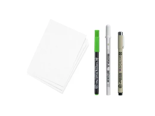 Tekenset Sakura Creative Kit Manga 6 stuks