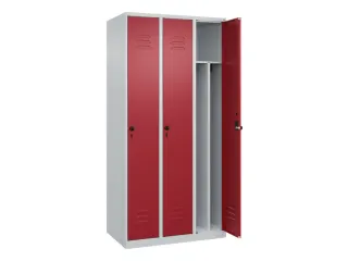 locker voor scheiding van kleding,HxBxD 1850x900x500mm,3vak - 2