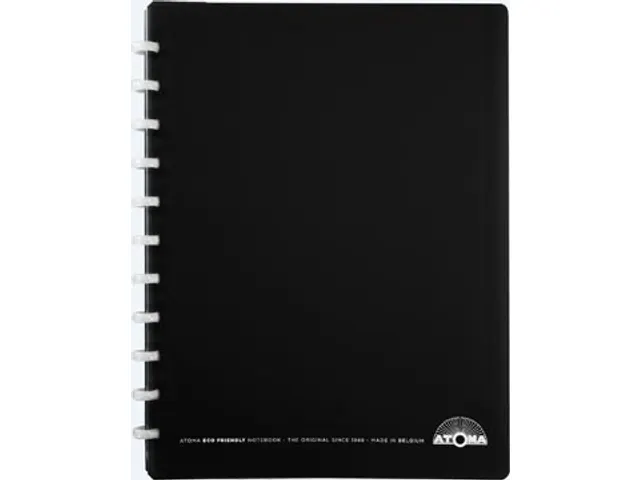 Eco schrift A4 + 120 bladzijden gelijnd assorti