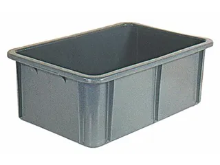 Stapelbak Pe Hxlxb 215X600X400Mm Inhoud 40L Grijs - 1