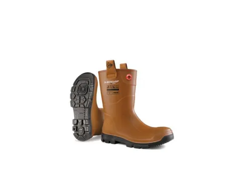 Dunlop Purofort RigPRO full safety veiligheidslaars S5 bruin Maat 40