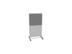 scheidingswand,HxB 1545x800mm,MP-lichtgrijs,BN8078-grijs