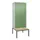 PBM-locker met bank,HxBxD 2120x800x815mm,2vak,vak B 400mm,cil.-slot