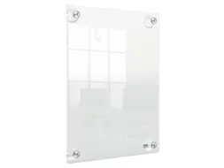 Infobord Nobo Premium Plus A4 acryl wand verplaatsbaar