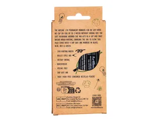Permanent marker Artline 170 Eco rond Medium Dry Safe assorti 4 stuks - 5