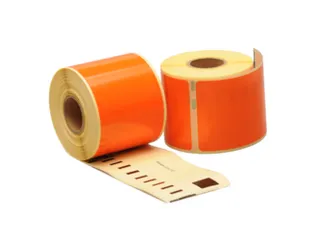 Dymo Compatible Label 99014 54x101mm Oranje - 1