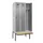 locker met bank,voor scheiding van kleding,HxBxD 2120x900x815mm,3vak